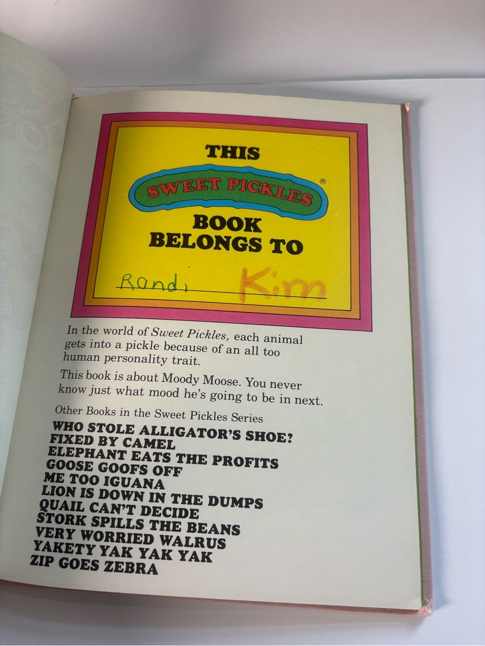 Vintage Sweet Pickle Lot. 11 Books 1970s - Picture 8 of 16